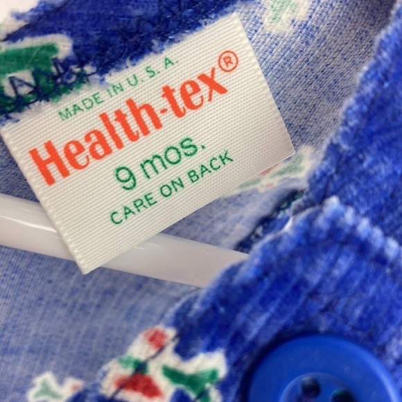 Vintage health-Tex blue train corduroy overalls - Picture 5 of 5